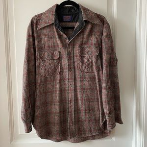 Vintage Pendleton plaid button up